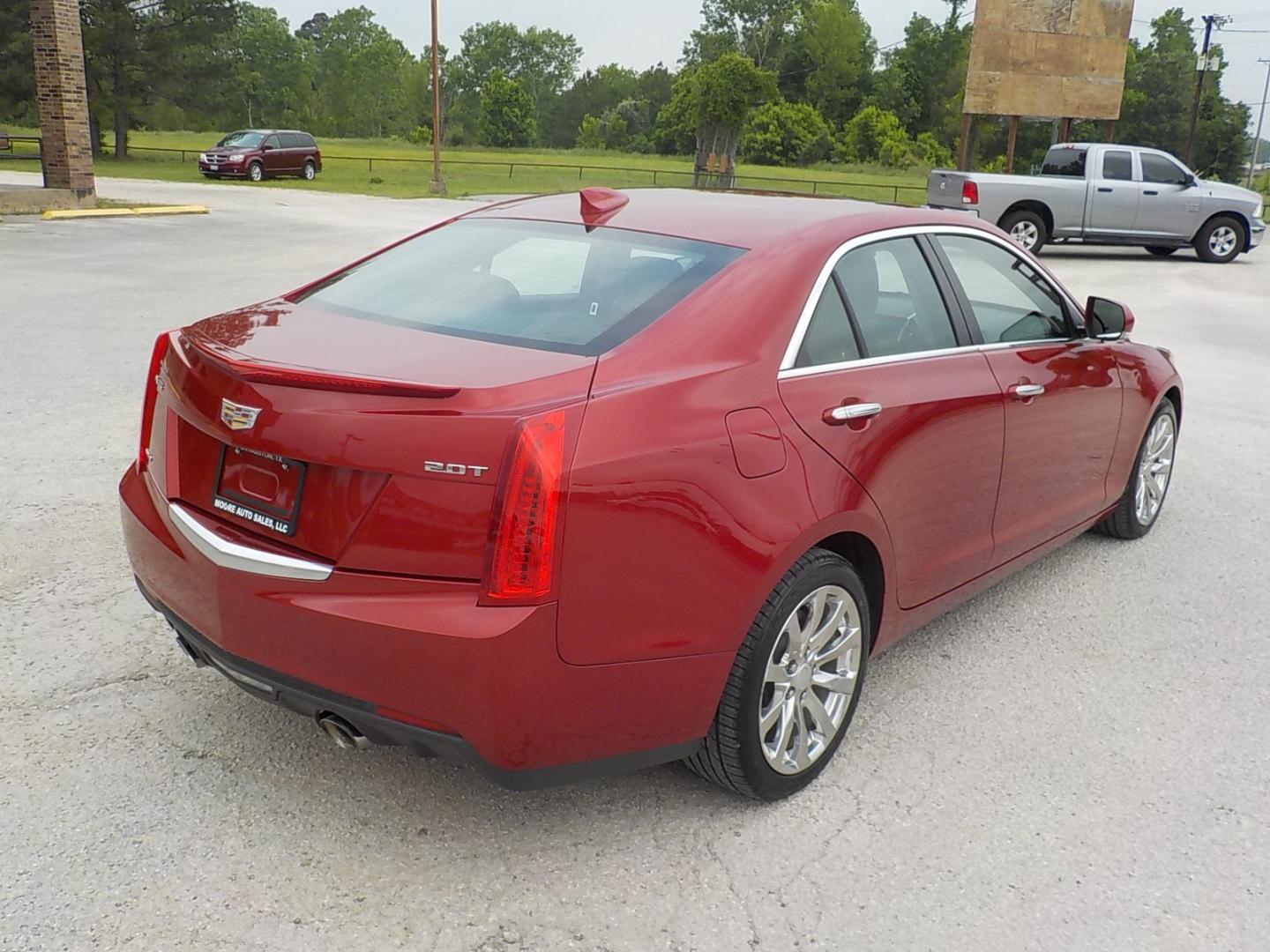 2017 Red /Black Cadillac ATS (1G6AH5RX7H0) , located at 1617 W Church Street, Livingston, TX, 77351, (936) 327-3600, 30.710995, -94.951157 - WOW!! LOW LOW MILES!! Come check it out! - Photo#7